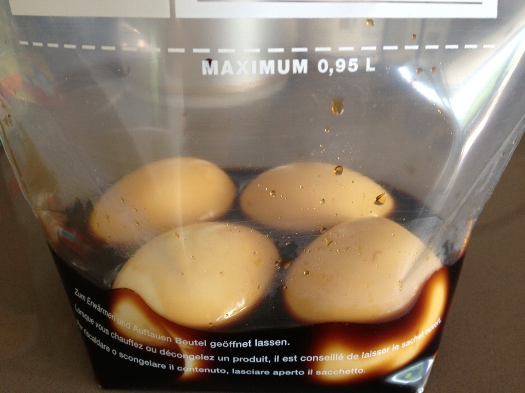 Marinate Soft Boiled Eggs