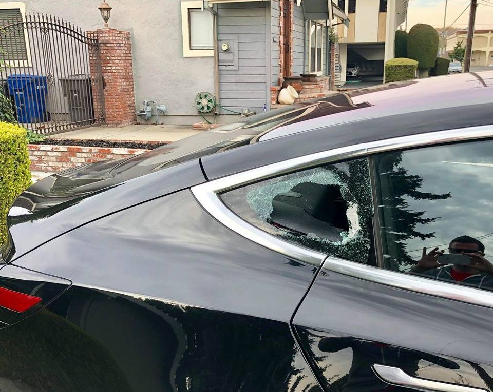 Tesla Model 3 Burglary