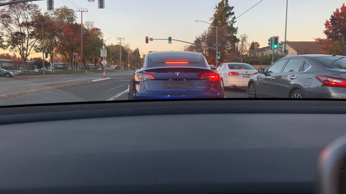 Model 3 Broken Tail Light