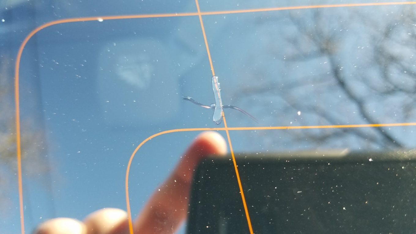 Model 3 Window Crack