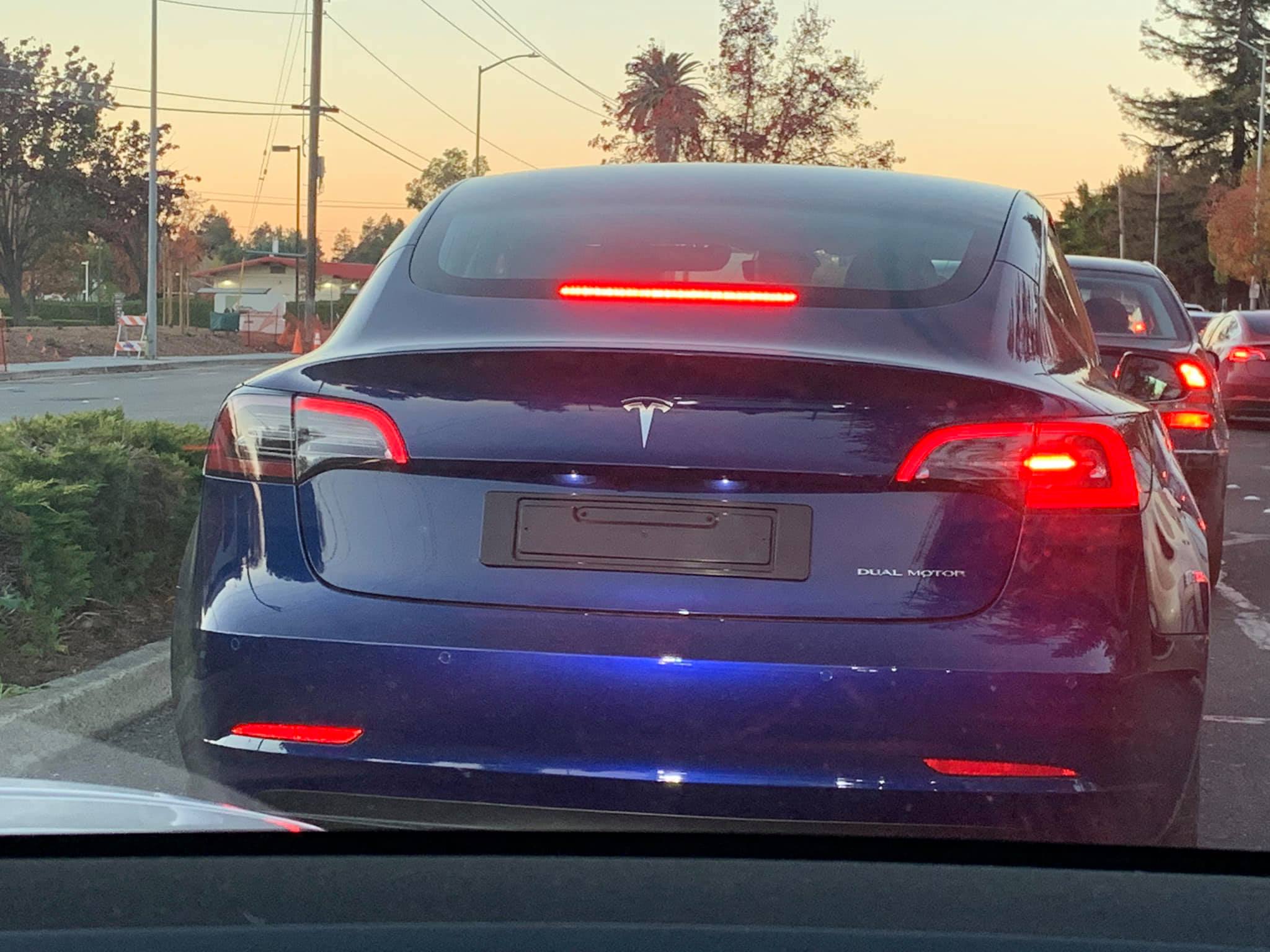 Tesla Model 3 Tail Light Out