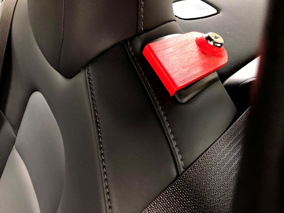 Tesla Rear Seat Latch Lock
