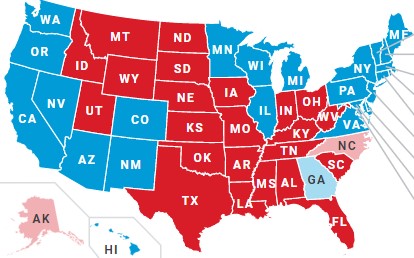 2020 Electoral Map