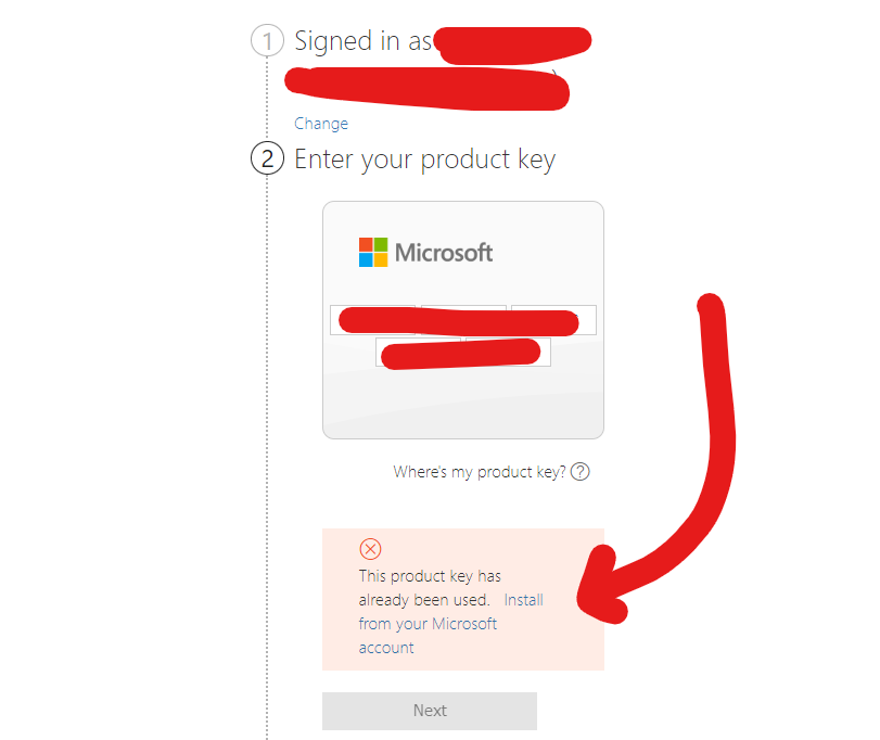 Microsoft 365 Key Stolen